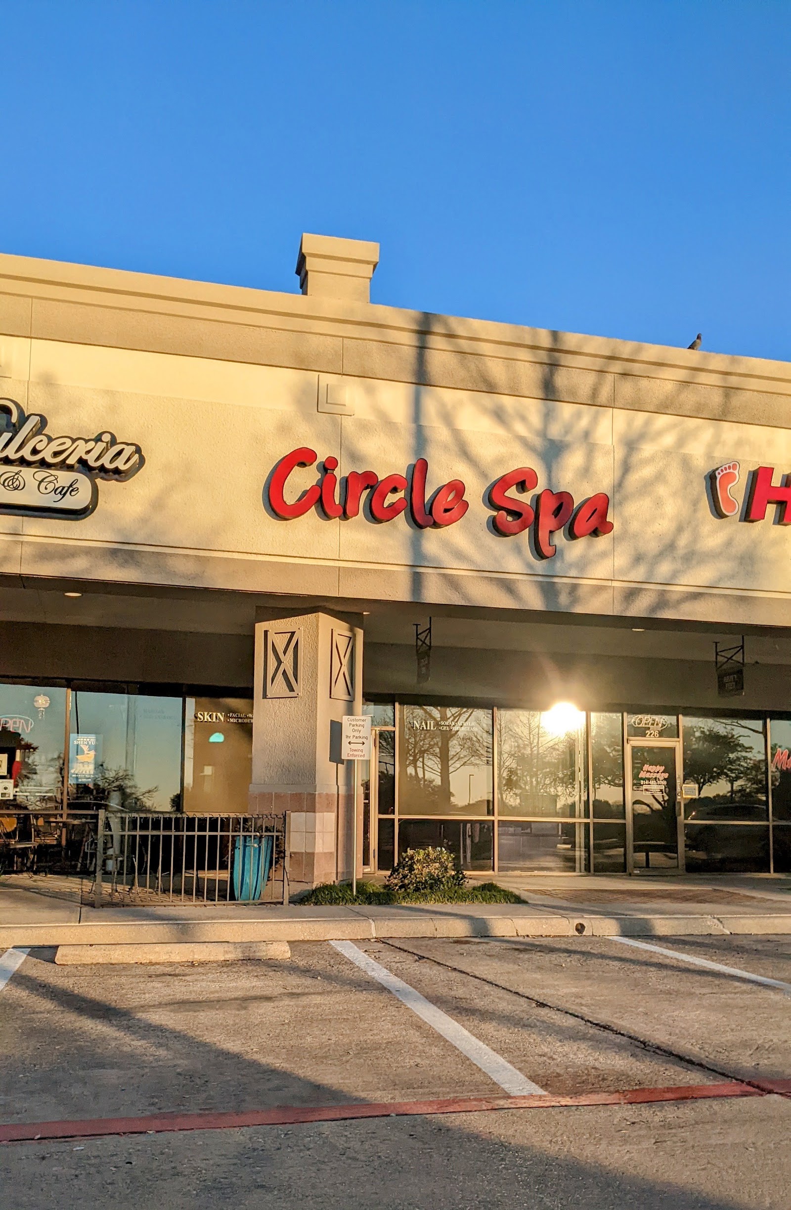 Circle Spa - Nails, Facials, & Massage nail work in Carrollton, Texas